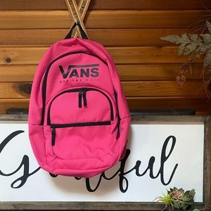 Pink vans backpack